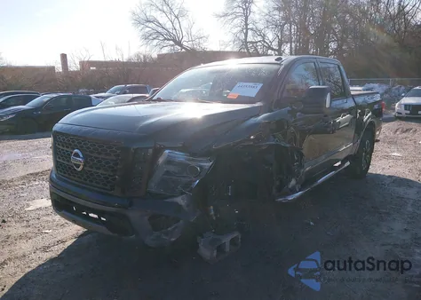 2017 Nissan Titan Pro-4X z USA, uszkodzony, nr VIN 1N6AA1E53HN557086